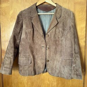 Italian Market Vintage Suede Women’s Jacket